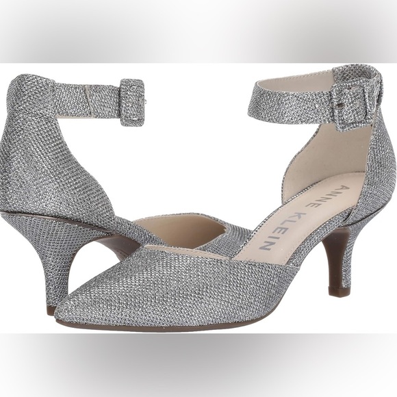 Anne Klein Womens Fabulist Ankle Wrap Dress Pumps 10M - Picture 2 of 9